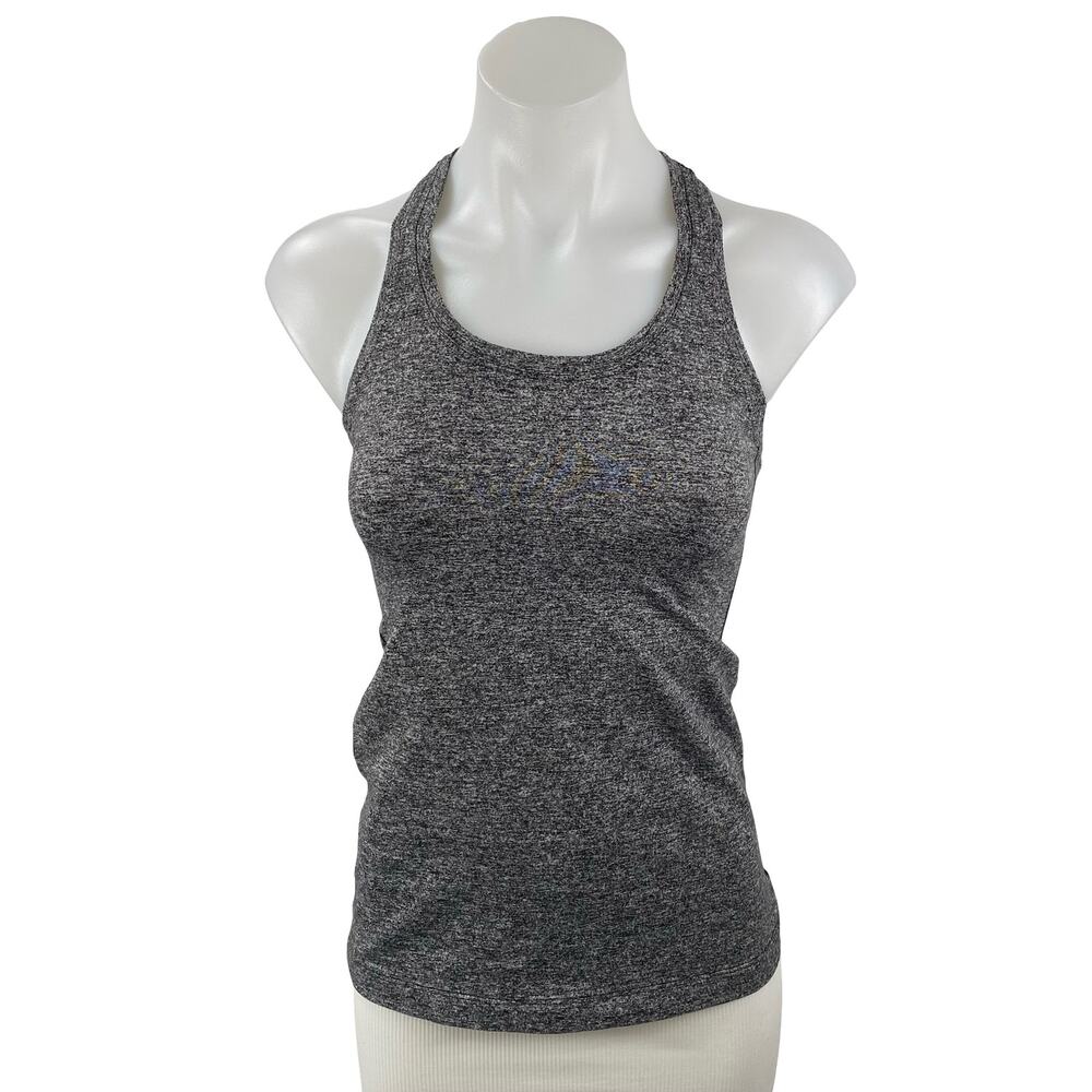 Lululemon Women's Gray Racerback Yoga Workout Running Athletic Tank Top Size 2